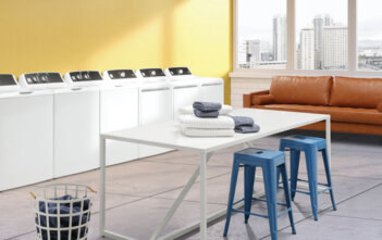 Keep your guests happy with clean laundry machines