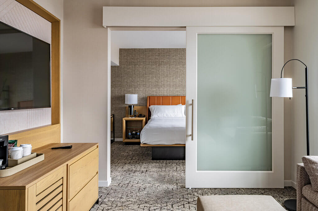 The Sheraton Boston Hotel guestroom