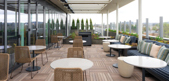 Virginia Guesthouse & Conference Center rooftop