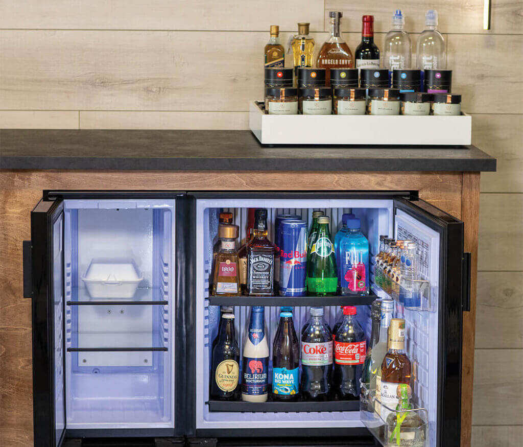 Modern minibar system